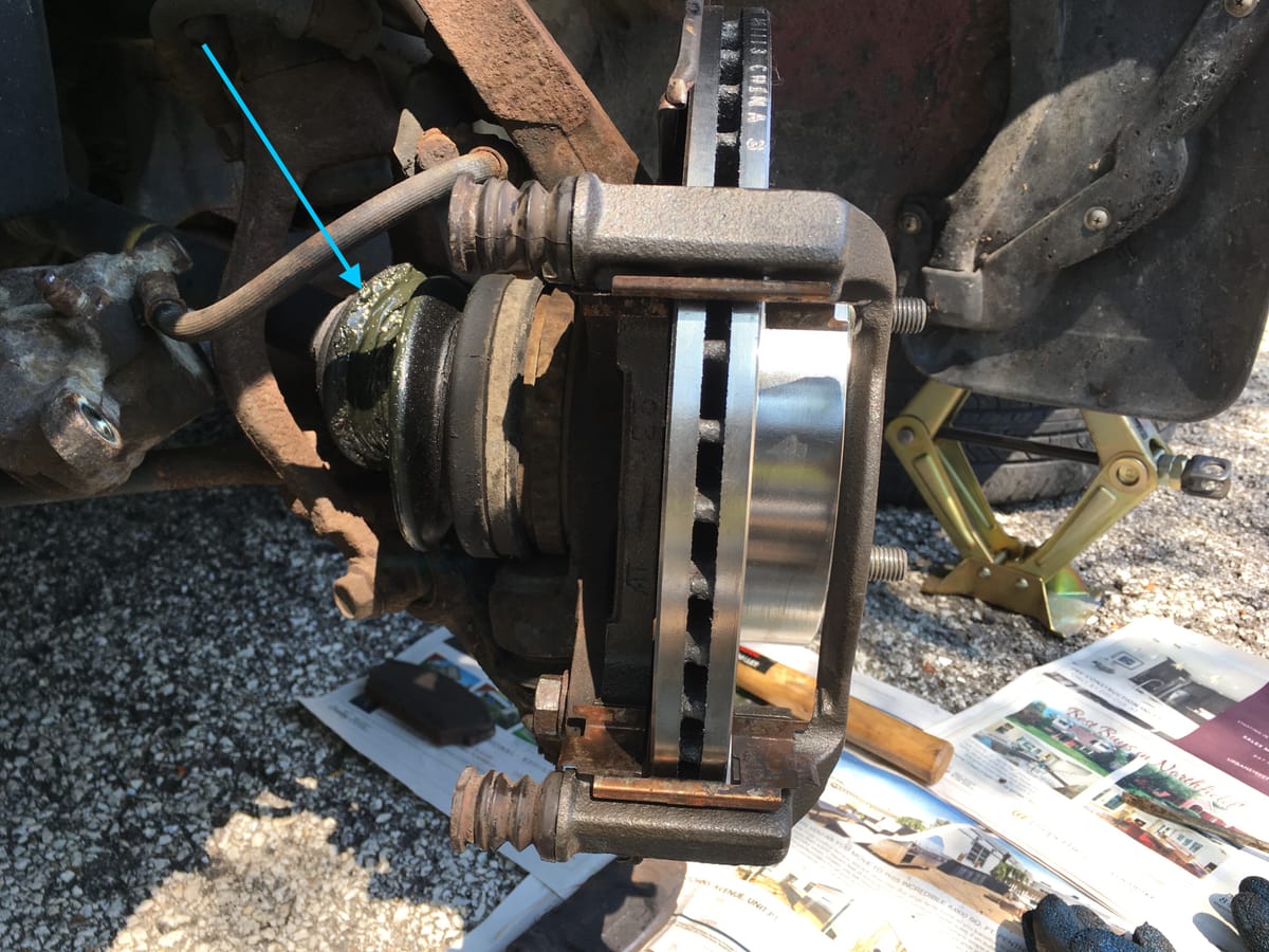 More front-end repairs on the Acura Legend